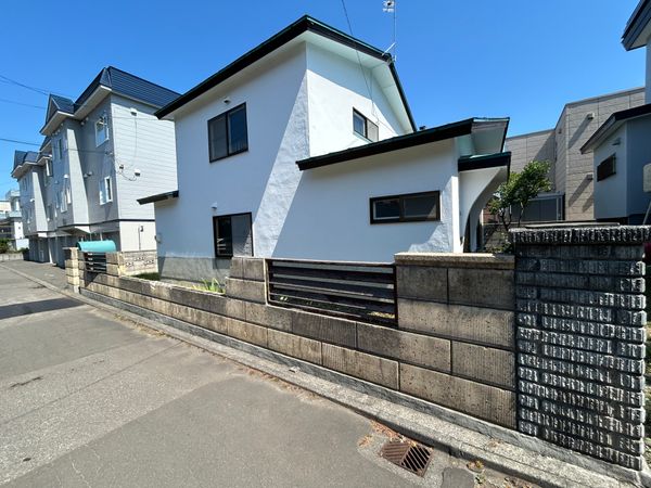 山の手6条3丁目 土地 前面道路含む外観 山の手6条3丁目 土地 前面道路含む外観