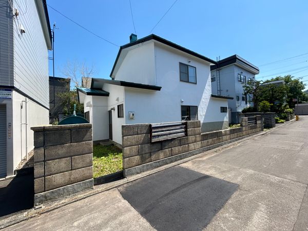 山の手6条3丁目 土地 前面道路含む外観 山の手6条3丁目 土地 前面道路含む外観