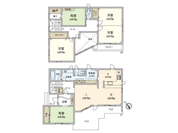 前田10条15丁目 戸建 間取図(平面図) 前田10条15丁目 戸建 間取図(平面図)