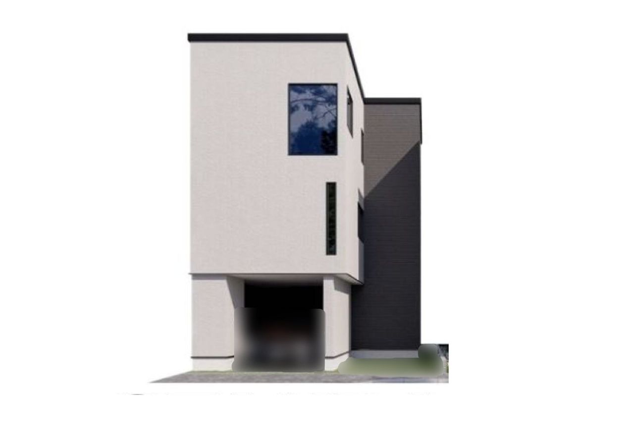 山の手5条4丁目 戸建 A棟 外観パース図 外観パース図