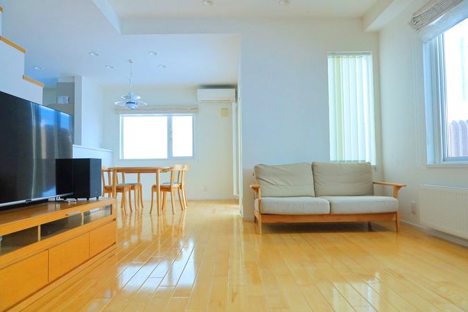 星置3条7丁目 戸建 リビング