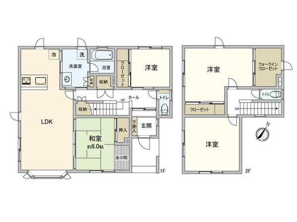 前田5条9丁目 戸建 間取図(平面図) 間取図(平面図)