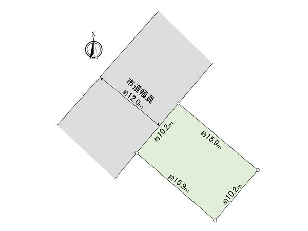 富丘1条7丁目 戸建 区画図 富丘1条7丁目 戸建 区画図