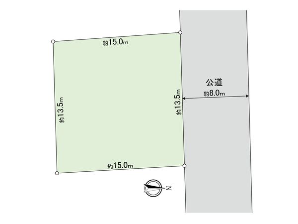 星置2条3丁目 戸建 区画図 星置2条3丁目 戸建 区画図