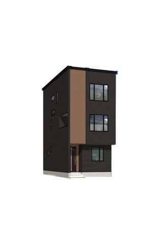 発寒2条2丁目 新築戸建 E棟 外観パース図