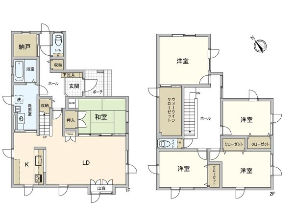 発寒6条13丁目 戸建 間取図(平面図)