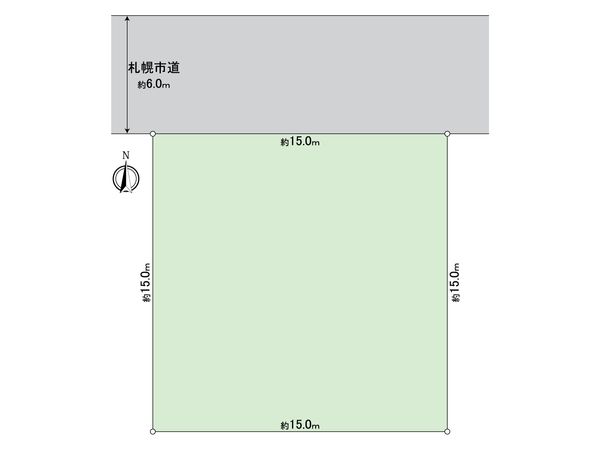 星置2条7丁目 戸建 区画図