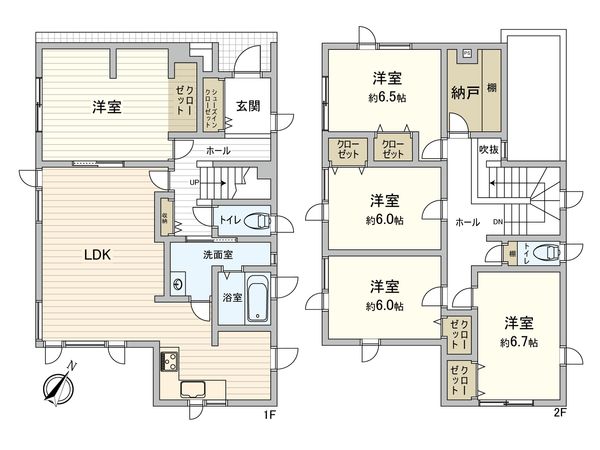 宮の沢3条3丁目 戸建 間取図(平面図) 宮の沢3条3丁目 戸建 間取図(平面図)