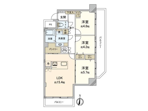 間取図(平面図)