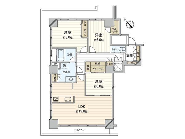 間取図(平面図)