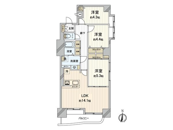 間取図(平面図)