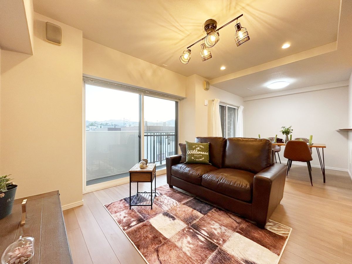 ライオンズマンション発寒中央 リビング リビング