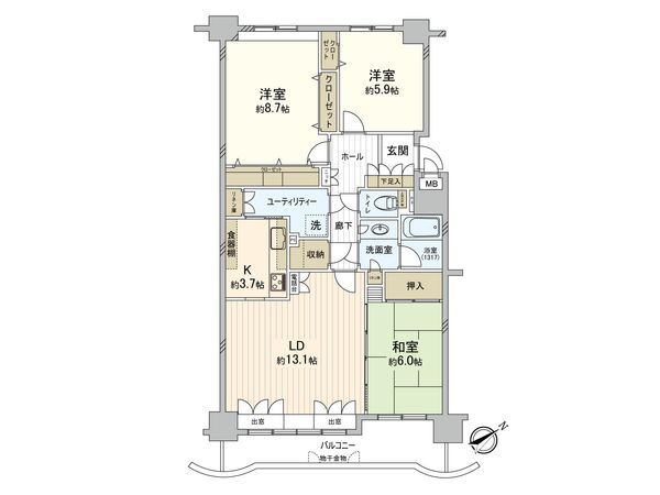 間取図(平面図)