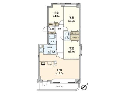 間取図(平面図)