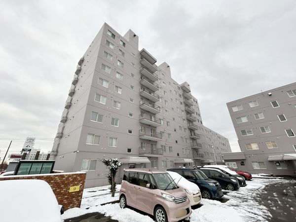 琴似プリンスハイツ A棟 外観 琴似プリンスハイツ A棟 外観