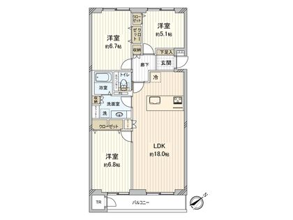 間取図(平面図)