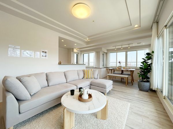 クリーンリバーフィネス手稲オーブ リビング