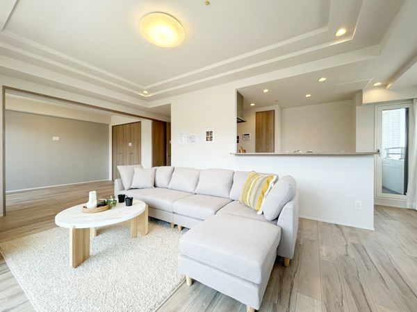 クリーンリバーフィネス手稲オーブ リビング