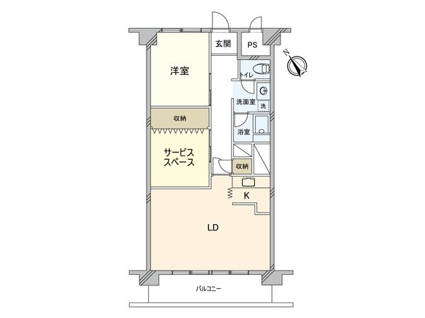 琴似コーポ 間取図(平面図) 琴似コーポ 間取図(平面図)