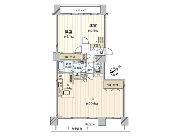間取図(平面図)