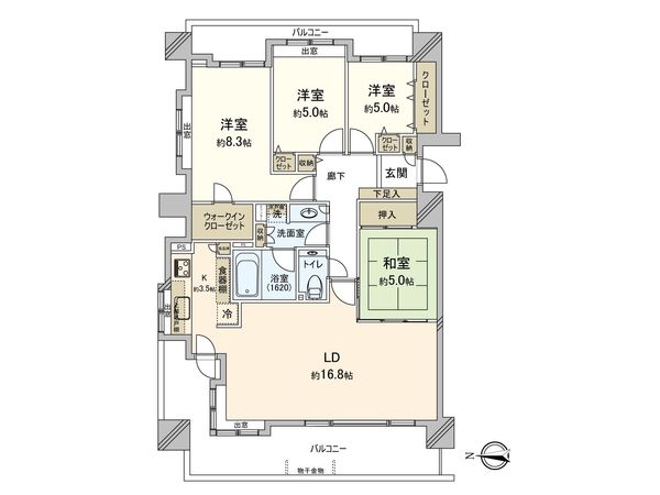 間取図(平面図)