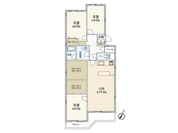 クリーンリバー山の手3 外観 クリーンリバー山の手3 外観