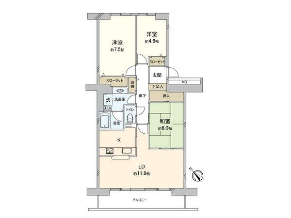 間取図(平面図)