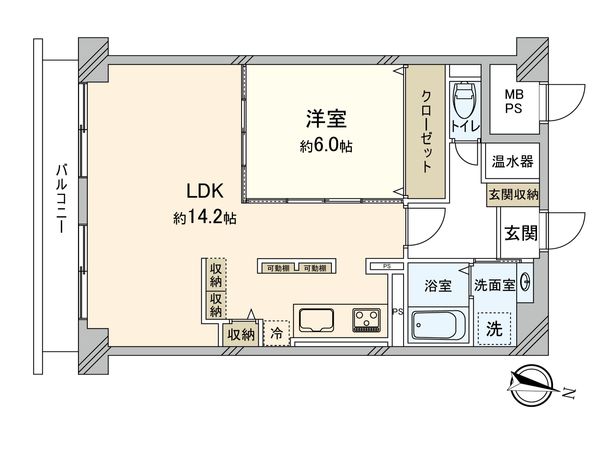 ライオンズマンション宮の森 間取図(平面図) 間取図(平面図)