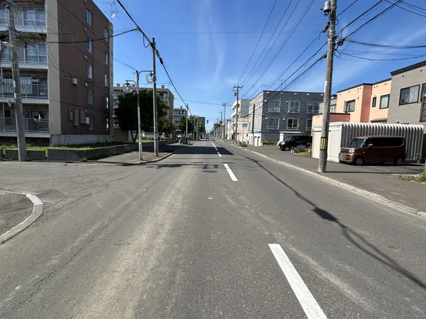 前面道路