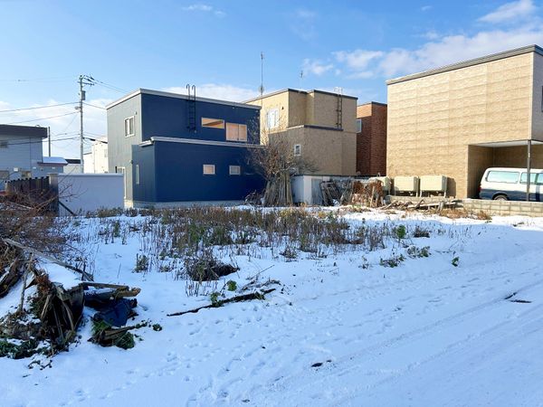 東苗穂12条2丁目 土地 前面道路含む外観 前面道路含む外観