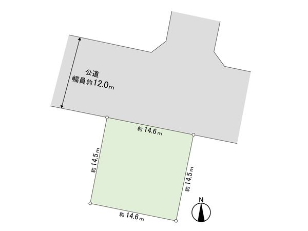 北36条東28丁目 土地 区画図 北36条東28丁目 土地 区画図