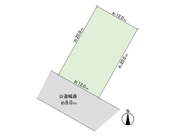 北36条東29丁目 土地 区画図 北36条東29丁目 土地 区画図