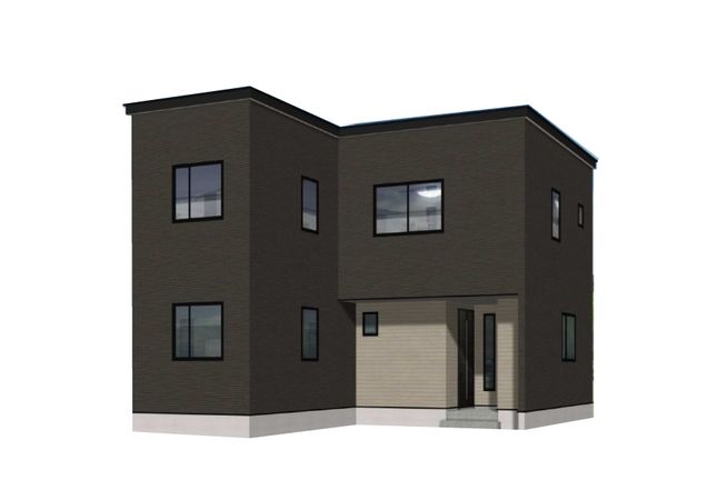 北11条東10丁目 新築戸建 B棟 外観パース図