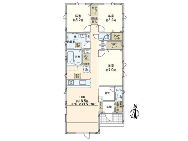 間取図(平面図)