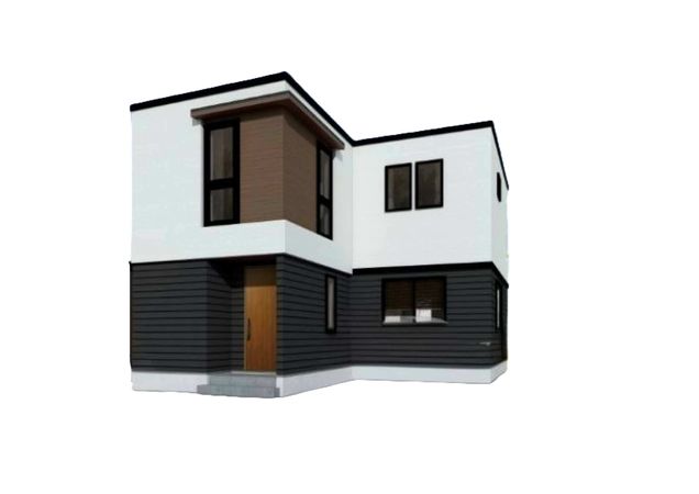 東苗穂8条2丁目新築戸建 17号棟 外観パース図 東苗穂8条2丁目新築戸建 17号棟 外観パース図