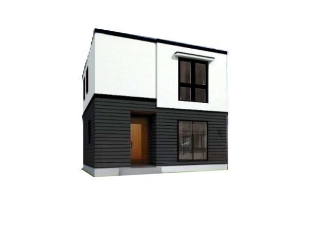 東苗穂8条2丁目新築戸建 18号棟 外観パース図 東苗穂8条2丁目新築戸建 18号棟 外観パース図