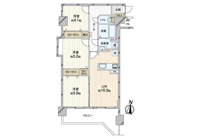 間取図(平面図)