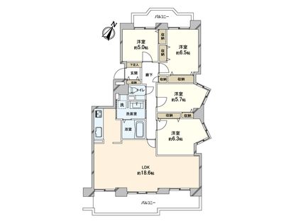 間取図(平面図)
