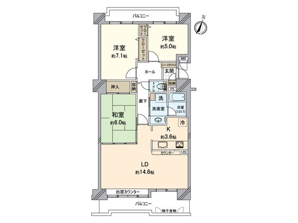 間取図(平面図)