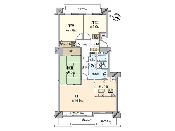 間取図(平面図)