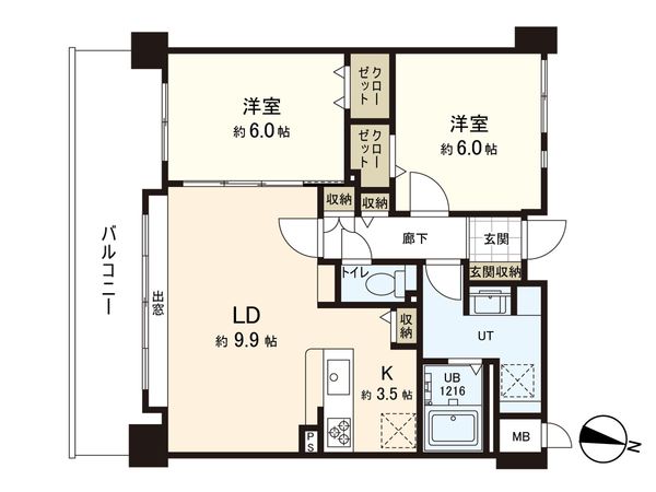 ダイアパレス栄町南 間取図(平面図) ダイアパレス栄町南 間取図(平面図)