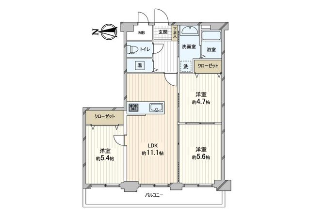 間取図(平面図)