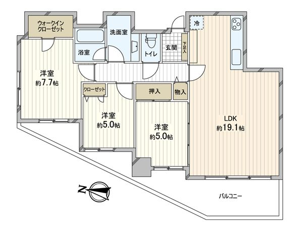 シティハウス元町 間取図(平面図) シティハウス元町 間取図(平面図)
