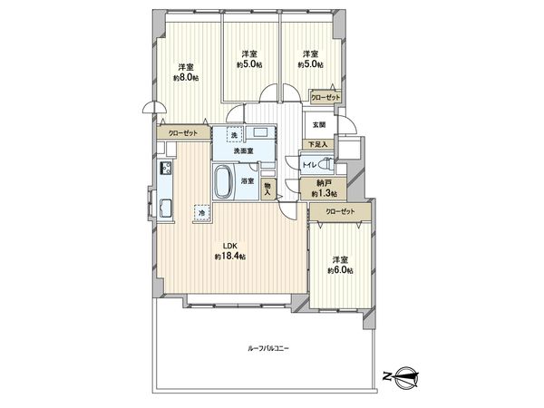 住友北14条シティハウス 間取図(平面図) 住友北14条シティハウス 間取図(平面図)