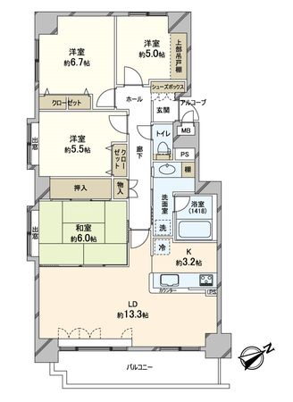 間取図(平面図)