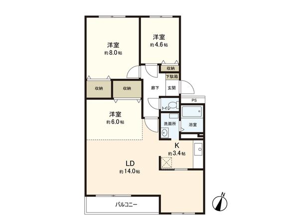 間取図(平面図)