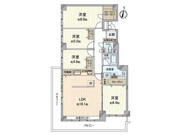 ロイヤルシャトー北5条 間取図(平面図) ロイヤルシャトー北5条 間取図(平面図)