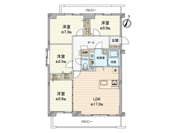 間取図(平面図)