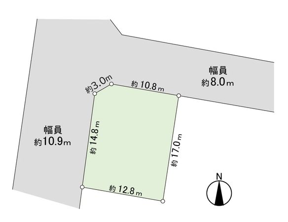 屯田2条3丁目 土地 区画図 屯田2条3丁目 土地 区画図