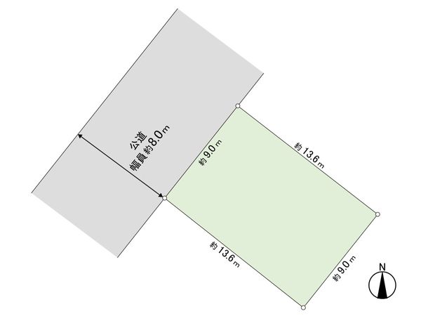 新川4条7丁目 土地 区画図 区画図